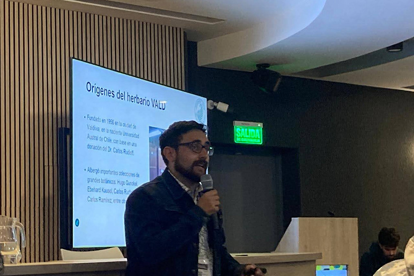 Alumni UACh participó del primer Congreso Latinoamericano de Colecciones de Ciencias Naturales en Argentina