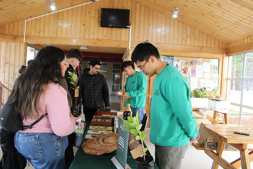 Laboratorios del área de las ciencias forestales y la conservación abrieron sus puertas en Expo UACh