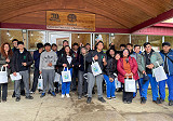 Estudiantes de Liceo Bicentenario Los Sauces vivieron experiencia práctica en la UACh